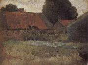 Piet Mondrian Farmhouse oil